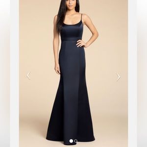 Hayley Paige Occasions Bridesmaid Dresses Hayley Paige 5915, black satin